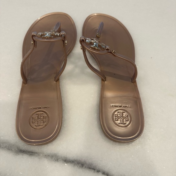 Authentic jelly Tory Burch sandals size 8 - Picture 4 of 5